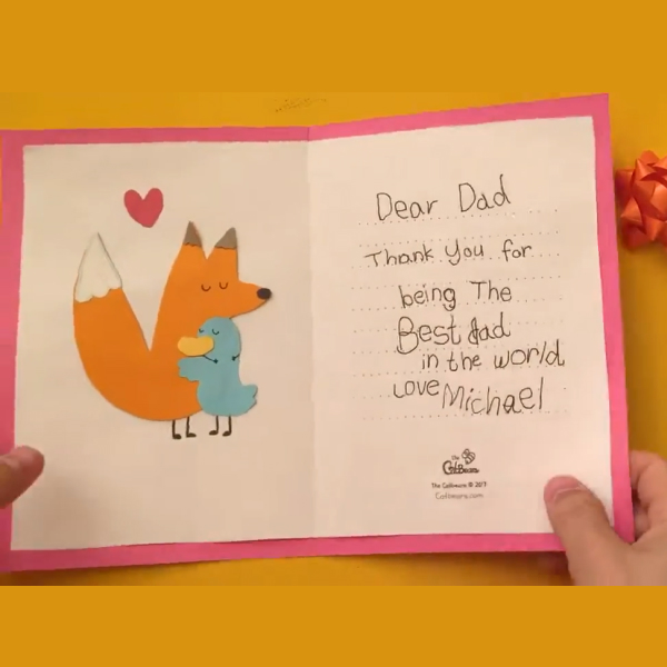 为你爱的人制作贺卡 – 创意活动